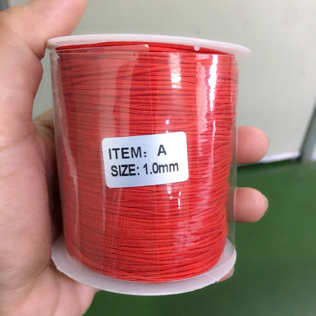 DÂY ĐAN VÒNG TAY ( DÂY TẾT VÒNG TAY - CHỈ ĐỎ) SIÊU RẺ