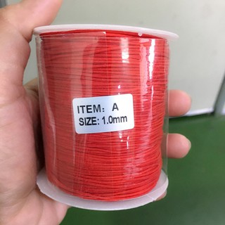 CUỘN DÂY ĐAN VÒNG TAY ( DÂY TẾT VÒNG TAY - CHỈ ĐỎ) [ GIÁ TỐT ]