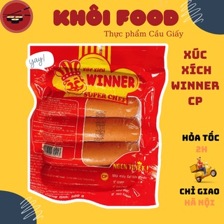 Xúc xích Winner Công ty CP chiên rán rẻ vô địch( túi 500gr)