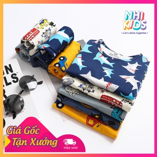 Bộ họa tiết ngộ nghĩnh cho bé trai từ 8kg đến 24kg - Nhi Kids