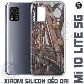 Ốp Lưng Xiaomi Mi 10 Lite 5G Silicon Dẻo Tuyển Tập 11 Phố Cổ Sơn Dầu A2078-CL11