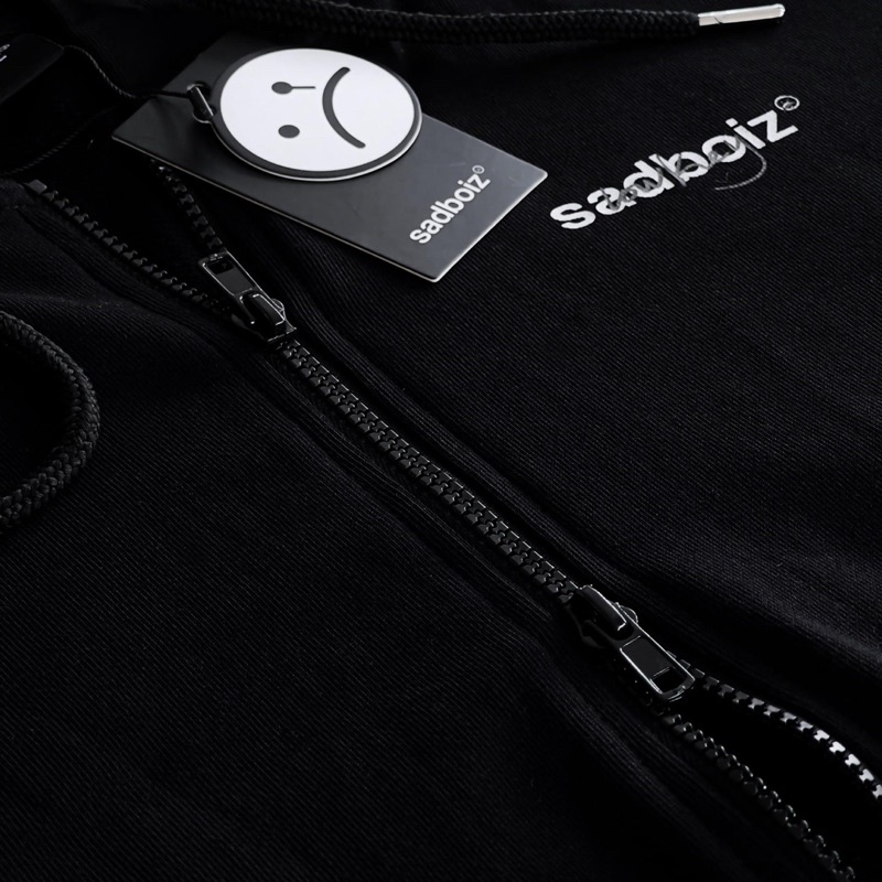 Hoodie/ áo khoác zip lowkey chính hãng Sadboiz