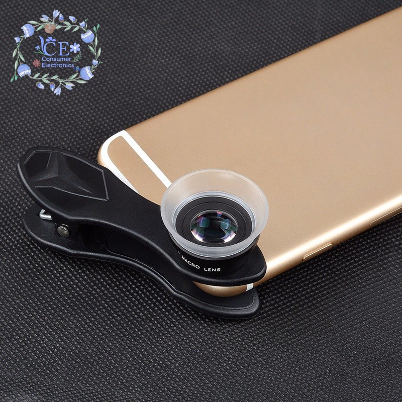 Apexel Phone Lens 2In1 Macro Lens Kit For Iphone Android Smartphones