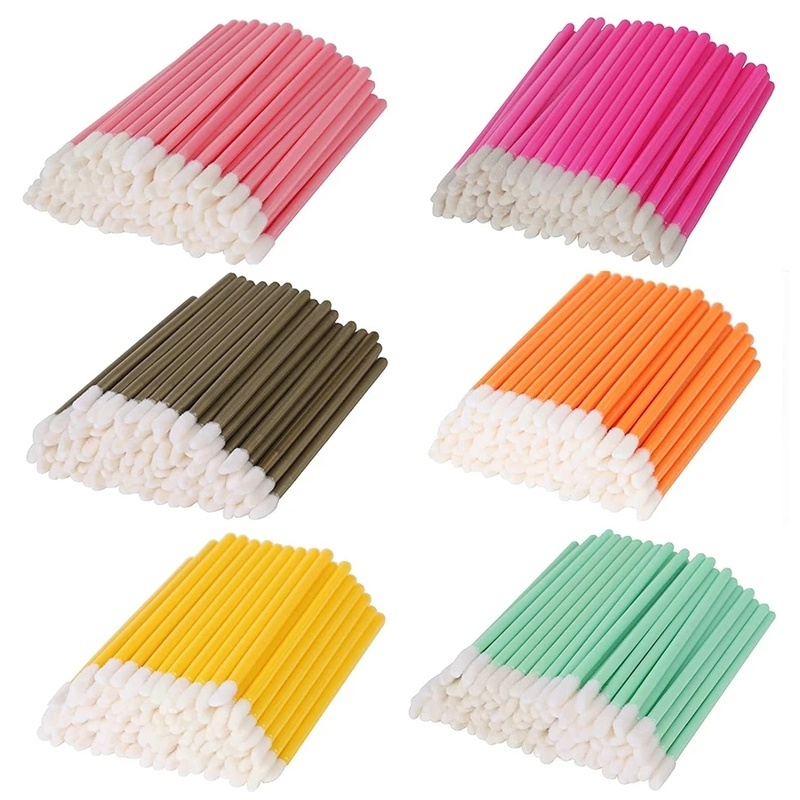 Set 50 Cọ Tô Son Môi/Mascara Dùng Một Lần Tiện Dụng Cho Nữ