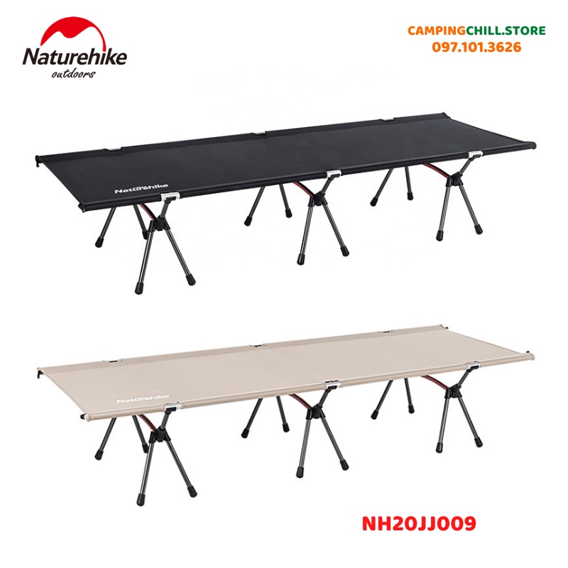 GIƯỜNG GẤP DÃ NGOẠI SIÊU NHẸ NATUREHIKE NH20JJ009