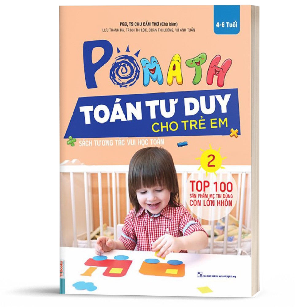 Sách - POMath-Toán tư duy cho trẻ em tập 2 - MCBooks