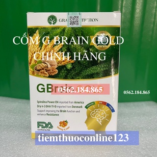 Cốm trí não g-brain gold hỗ trợ phát triển trí não cho bé chính hãng