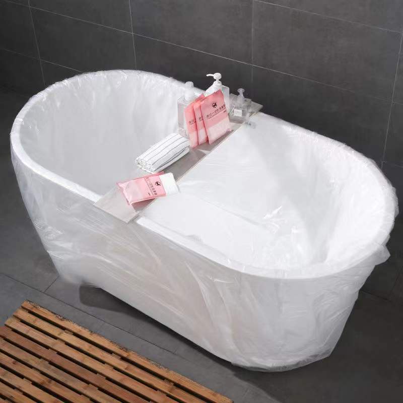 Màng bọc bồn tắm dùng 1 lần không thấm nước kháng khuẩn 120x260cm