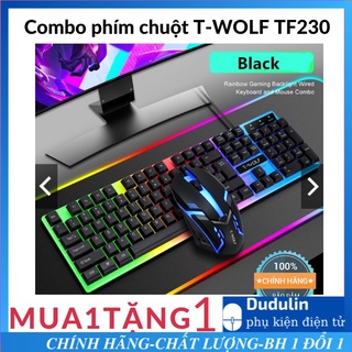 Bộ combo bàn phím và chuột chuyên game led 7 màu tặng lót chuột