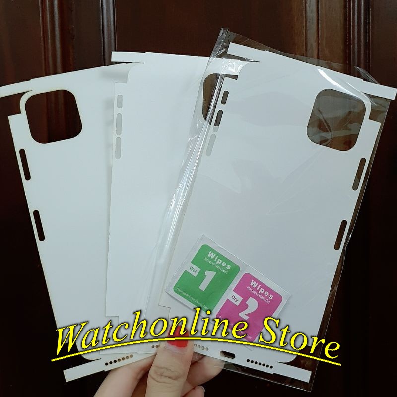 Dán PPF Nhám chống vân tay Full lưng viền Poco x3 nfc Poco x3 pro Mi 8 lite Mi 10t pro K30 pro K30 ultra Note 8 pro ...