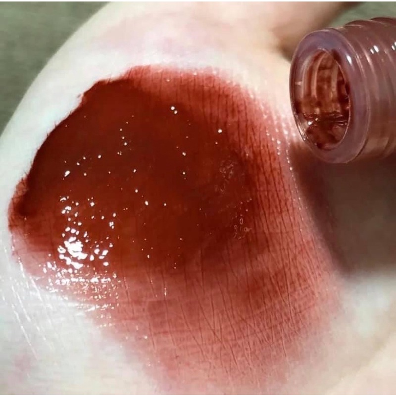 Son tint bóng blac.k roug.e HG08 nâu cam ánh đỏ