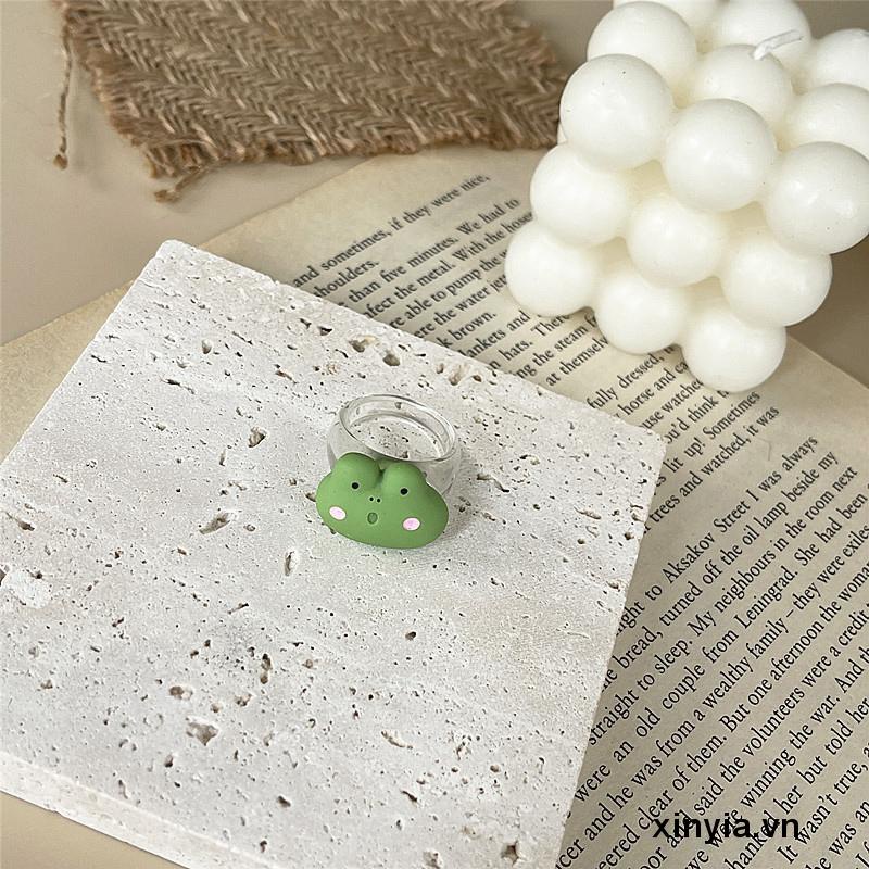 Nhẫn Hình Động Vật Dễ Thương Phong Cách Harajuku Nhật Bản