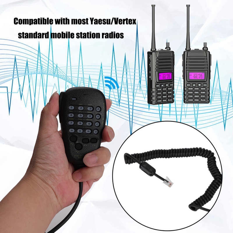 Micro Cầm Tay Với Vòng Nam Châm Cho Radio Yaesu Ft-8900 Ot8g