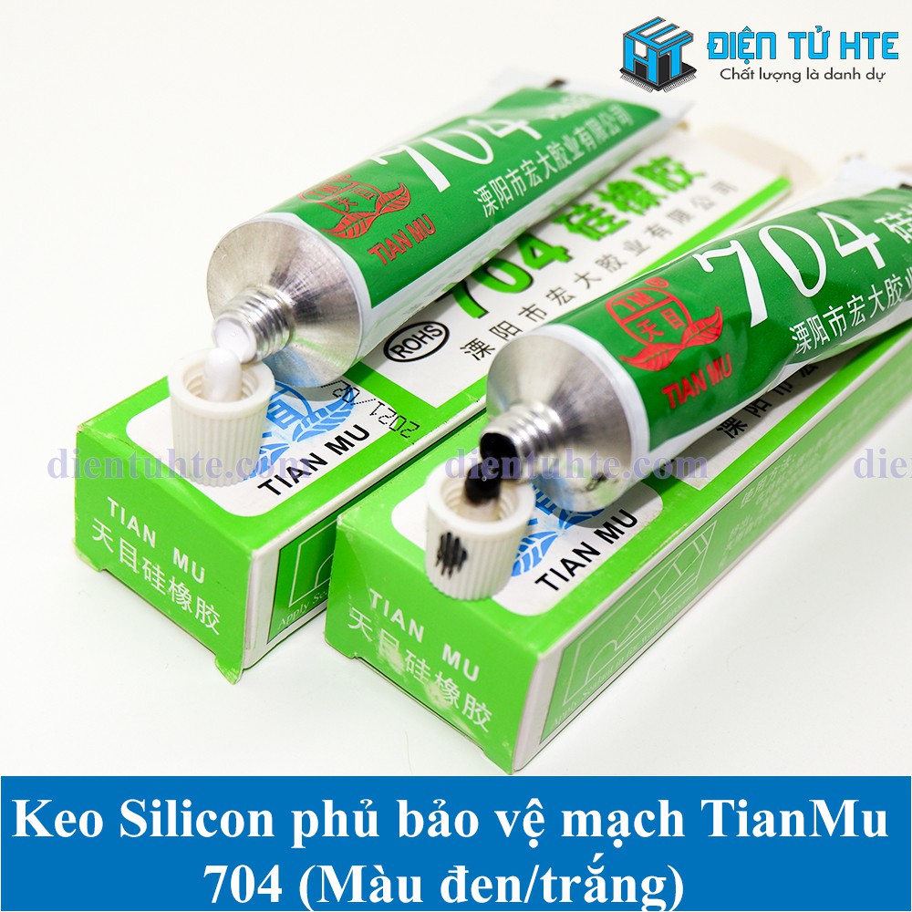 Keo Silicon bảo vệ mạch Tian Mu 704 chống ẩm, dán dính