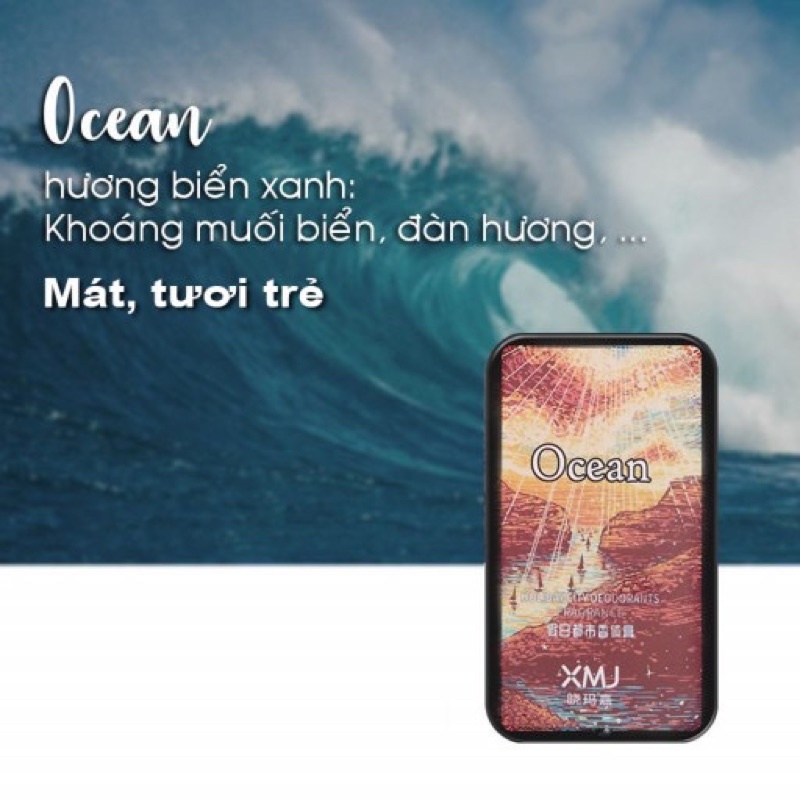 Nước hoa khô nam bỏ túi tiện lợi hương biển xanh mát,tươi trẻ Ocean | BigBuy360 - bigbuy360.vn
