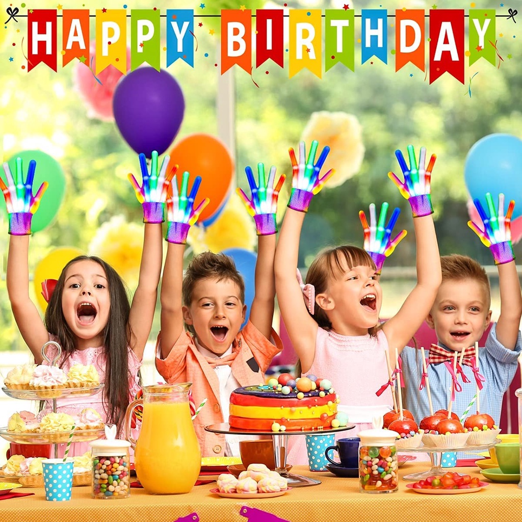 Găng Tay Có Đèn Led Cho Bé 3-12 Tuổi