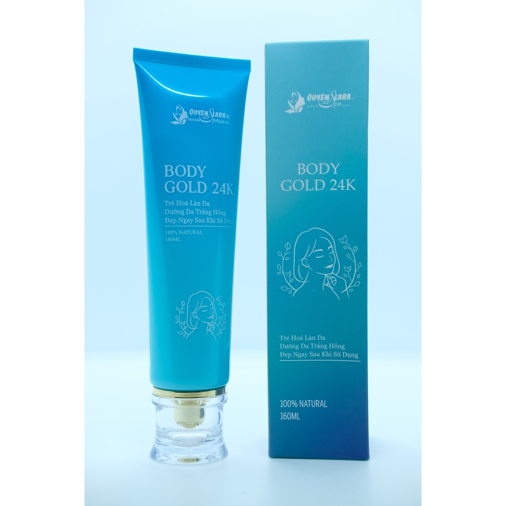 Dưỡng Thể Trắng Da Body Gold 24k Quyên Lara,Trẻ Hóa Làn Da,Dưỡng Da Trắng Hồng Hiệu Quả Ngay Sau 2 Tuần Sử Dụng | BigBuy360 - bigbuy360.vn