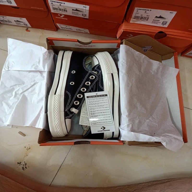 Giày Sneaker Converse 1970s Đen Cổ Thấp