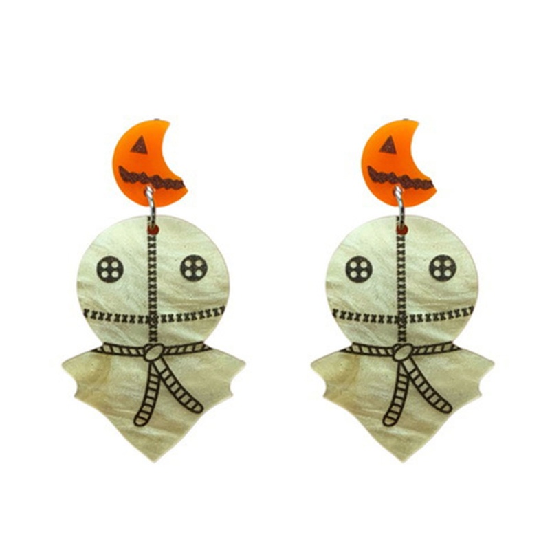 Bông Tai Hình Búp Bê Ma Dễ Thương Cho Nữ