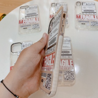 Ốp lưng iPhone chống shock hình Fragile
