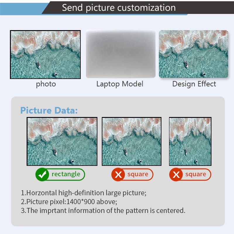 1 Miếng Dán Bảo Vệ Notebook 12 / 13 / 14 / 15 / 17 Inch