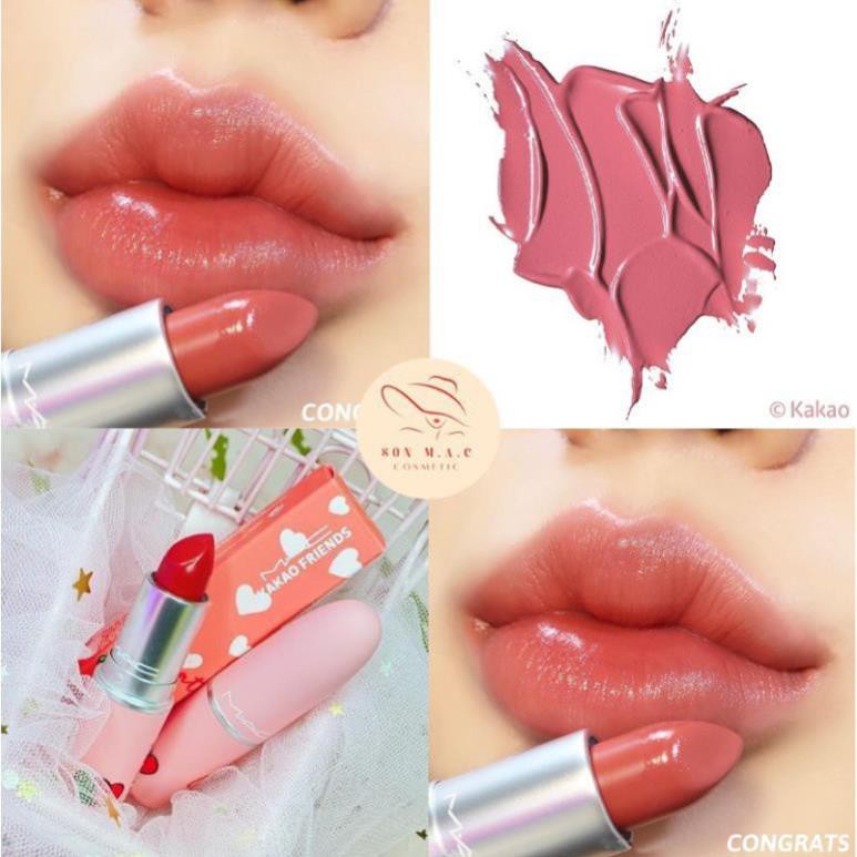 (CHUẨN AUTH)  FULL BỘ GIỚI HẠN SON M.A.C ♡ KAKAO FRIEND | BigBuy360 - bigbuy360.vn