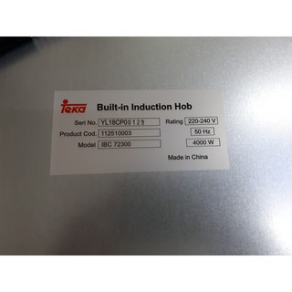 Bếp từ Teka IBC 72300