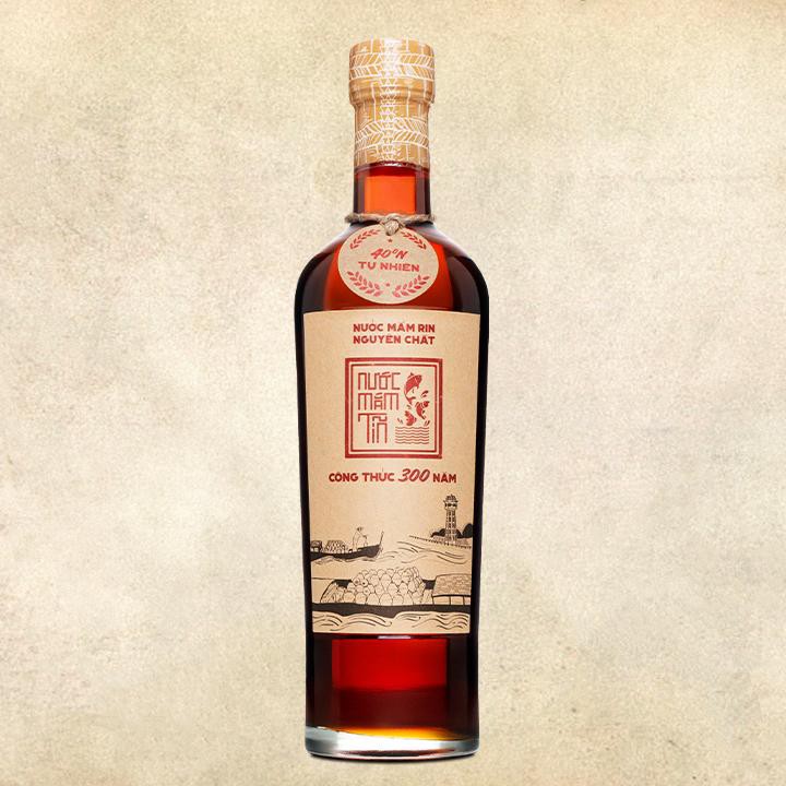 [Nước mắm NGON] Nước mắm Tĩn nhãn đỏ độ đạm 40N chai thủy tinh 500ml rin nguyên chất truyền thống sạch | BigBuy360 - bigbuy360.vn