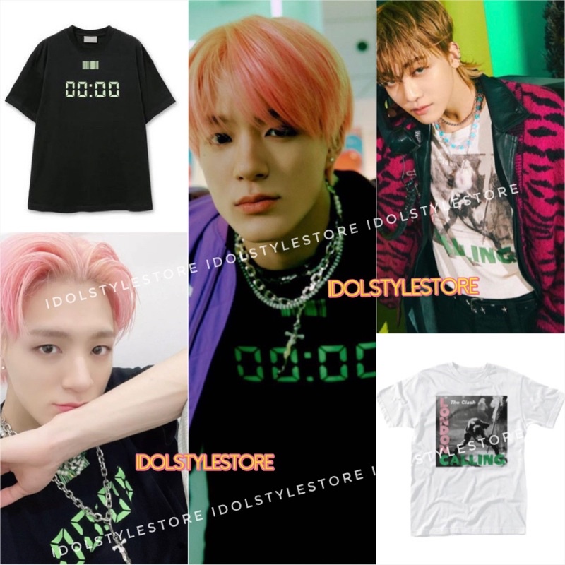 áo thun như Jaemin và Jeno NCT DREAM GLITCHMODE