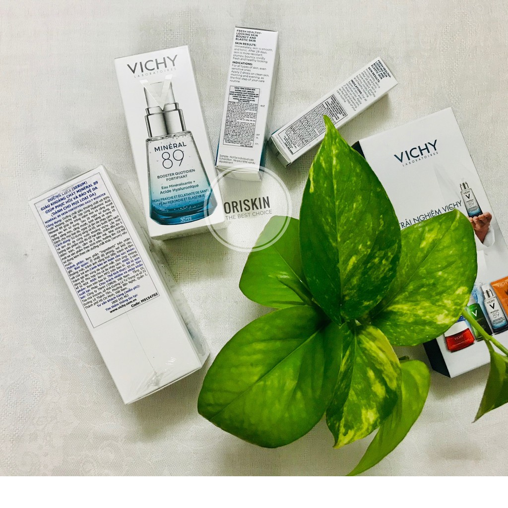 Vichy Tinh Chất Giàu Khoáng Chất Giúp Da Sáng Mịn Và Căng Mượt Mineral 89