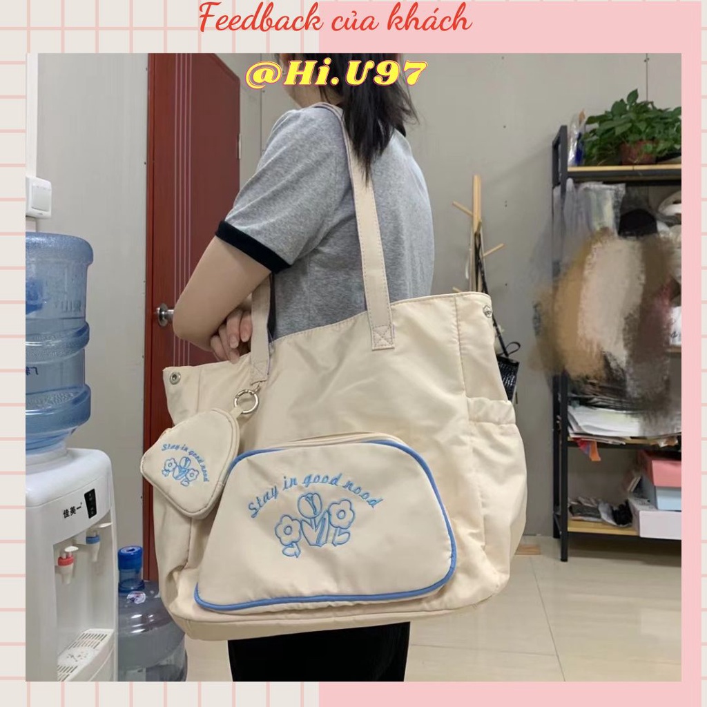 Túi tote đi học đi làm siêu cute