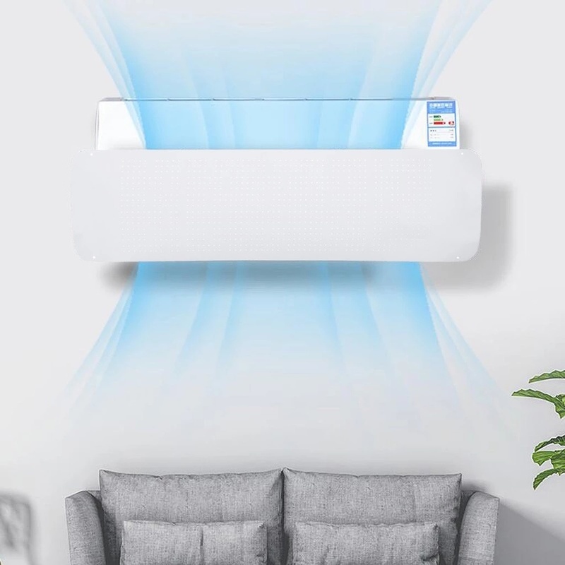 Tấm Chắn Gió Máy Điều Hòa Không Đục Lỗ Dạng Treo Dễ Lắp Đặt Cho Trẻ Em Và Người Già
