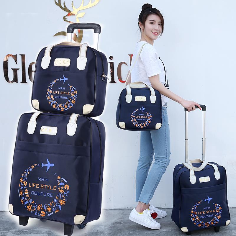 Túi Du Lịch Có Bánh Xe Kéo Sức Chứa Lớn Chống Thấm Nước Tiện Lợi Dễ Sử Dụng