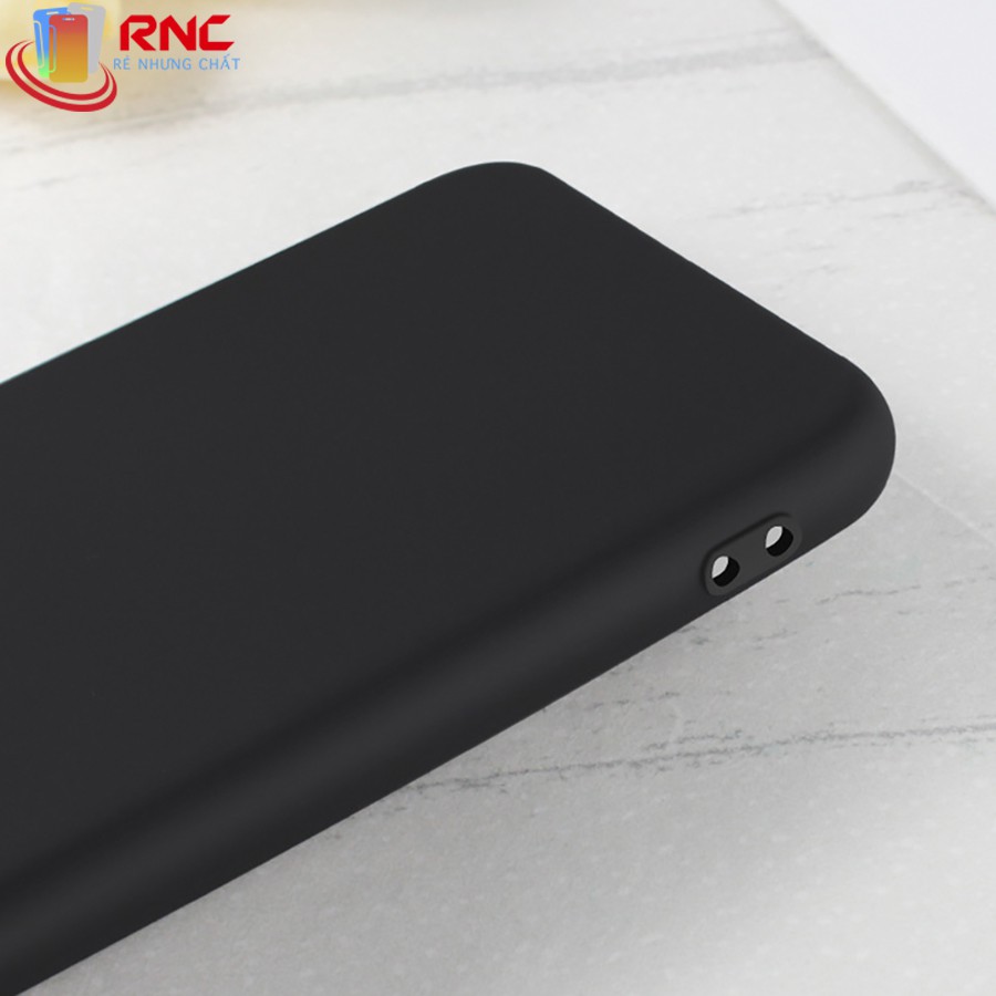 Ốp lưng Vsmart Joy 3/Joy 4/Ac 3 TPU đen Silicone dẻo siêu bền chống bám vân tay