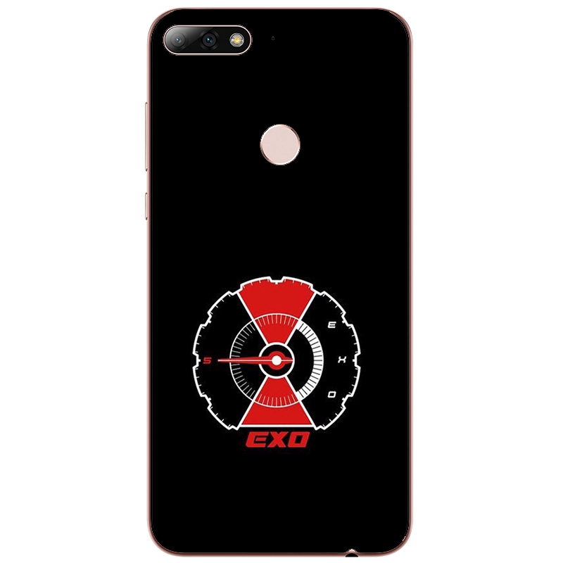 Ốp điện thoại silicon hình nhóm nhạc kpop EXO cho ZTE Nubia V18 N1 N2 N3 M2 M3 Lite Play Axon 10 Pro
