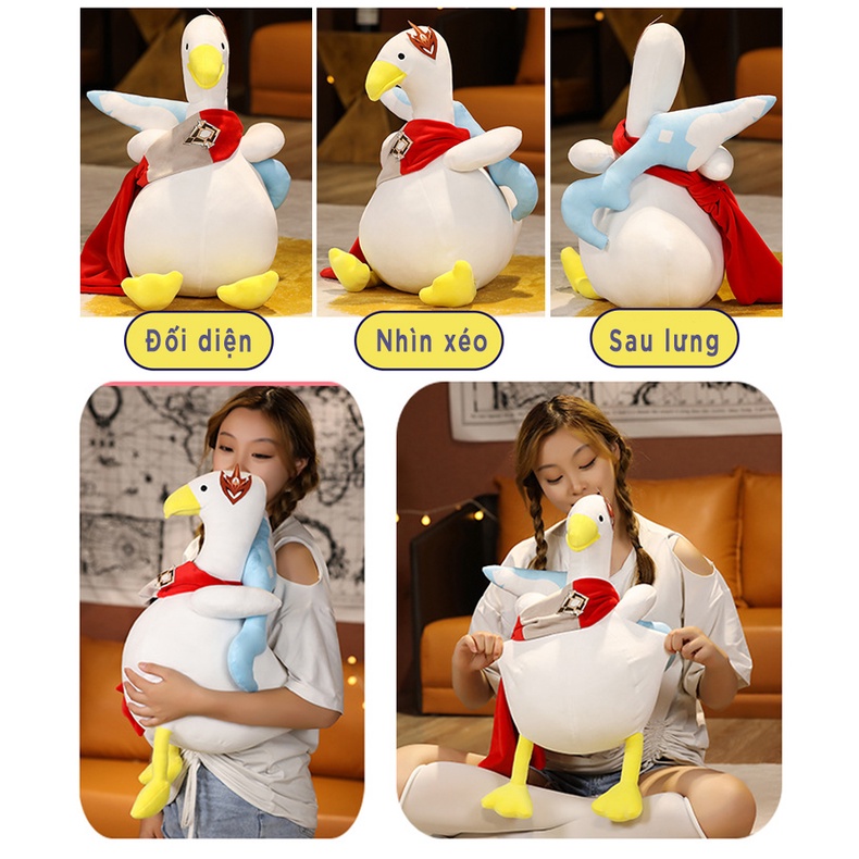 Gấu nhồi bông Vịt Childe - game Genshin Impact