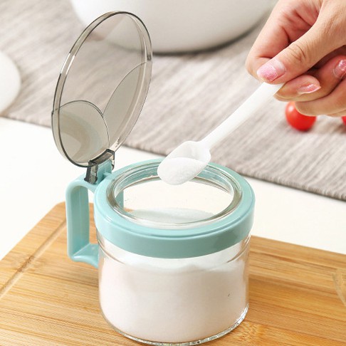 Bộ Đựng Gia Vị Nhà Bếp Pincai Cao Cấp, Hũ Gia Vị Thủy Tinh Có Khay Đựng Sang Trọng