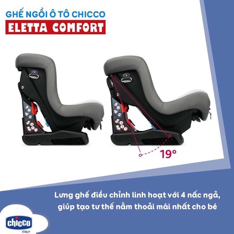 GHẾ NGỒI Ô TÔ CHICCO ELETTA COMFORT