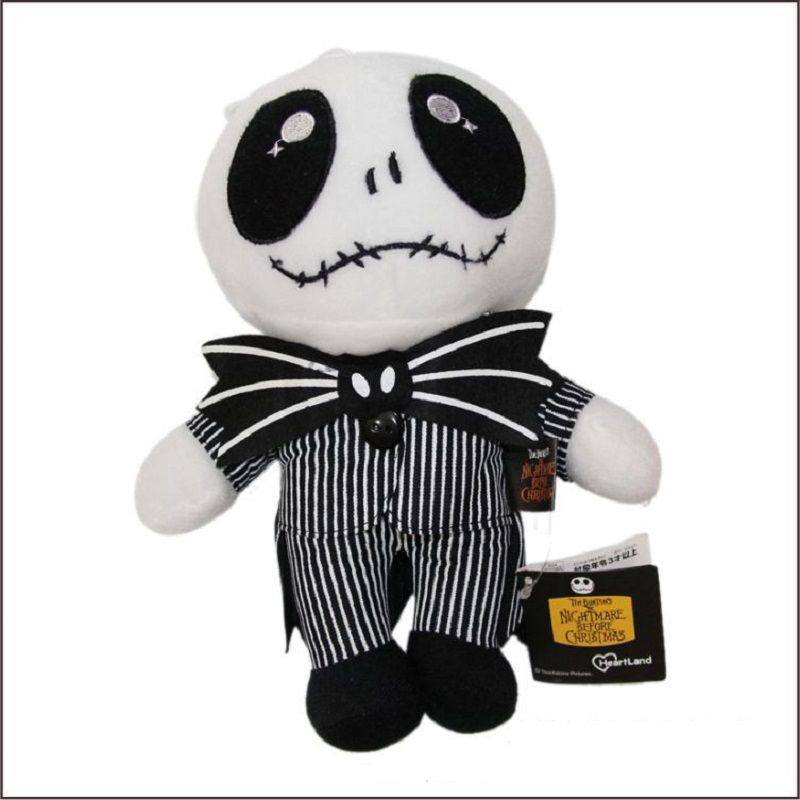 Búp bê nhồi bông hình nhân vật phim Nightmare Before Christmas jack skellington