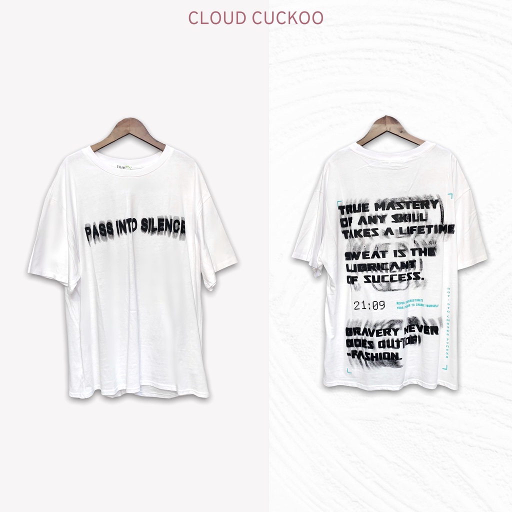 Áo Thun Unisex In Chữ Phong Cách - Mã Số: Z98050