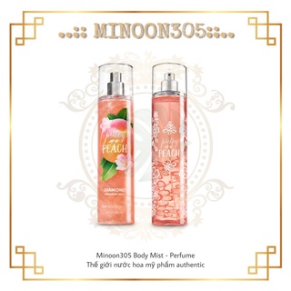Xịt toàn thân Body Mist Bath & Body Works - Pretty As A Peach 30ml/50ml/100ml/236ml