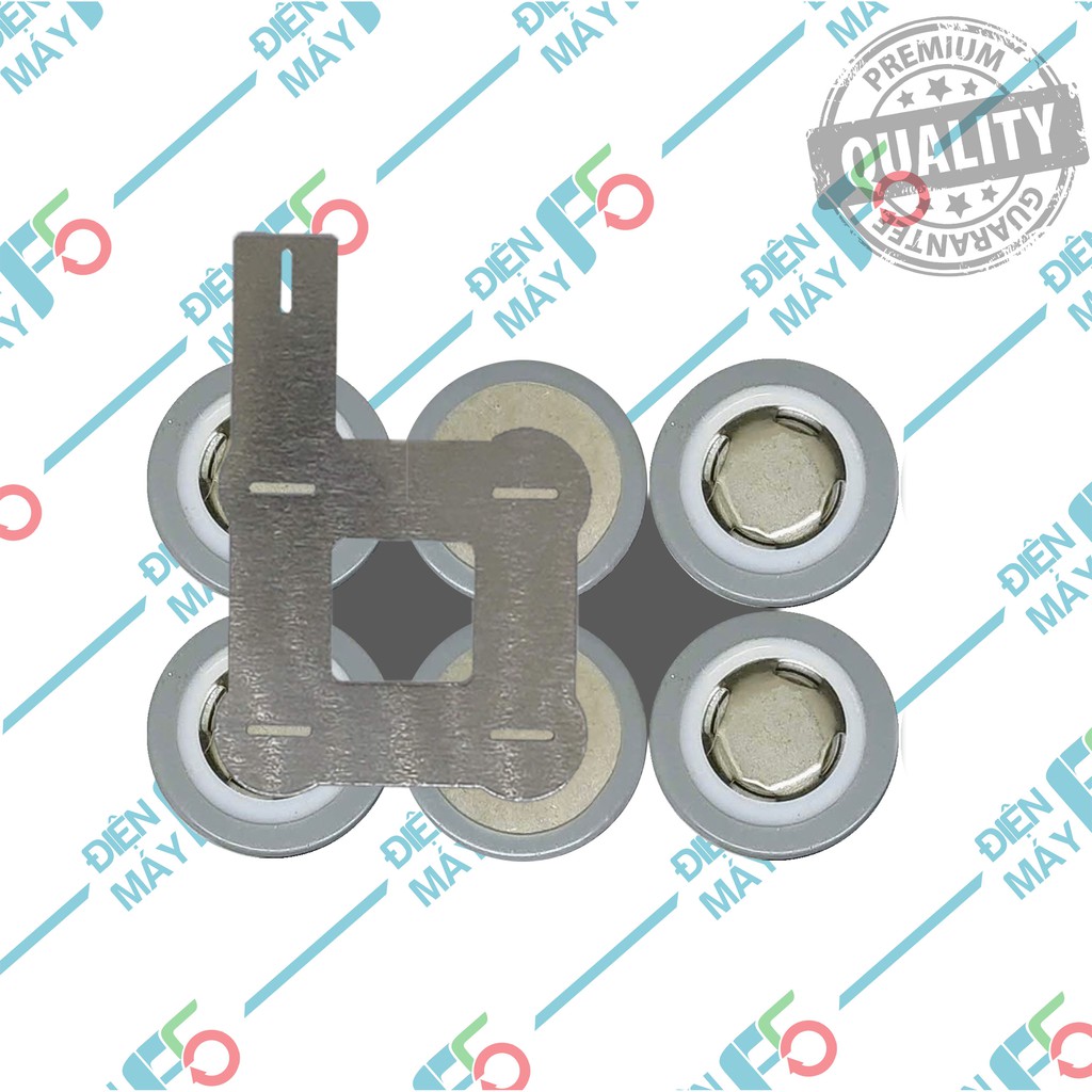 DMF5 Kẽm Hàn Cell, Kẽm Vuông 2S - 2P, Size 0.15*8mm, Có Pas hàn