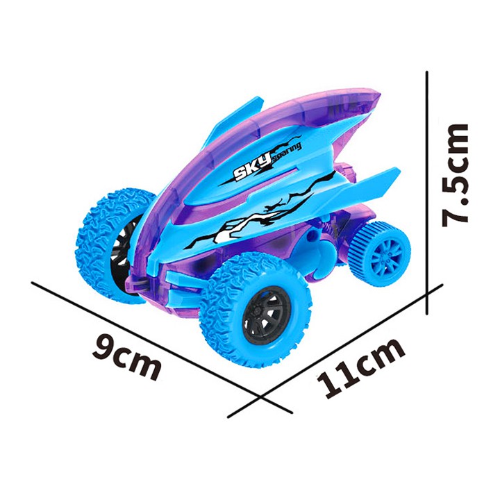 Xe địa hình, xe đồ chơi cho trẻ em dáng cá mập nhào lộn 360 độ giảm xóc và chạy đà cực mạnh BBShine - DC053