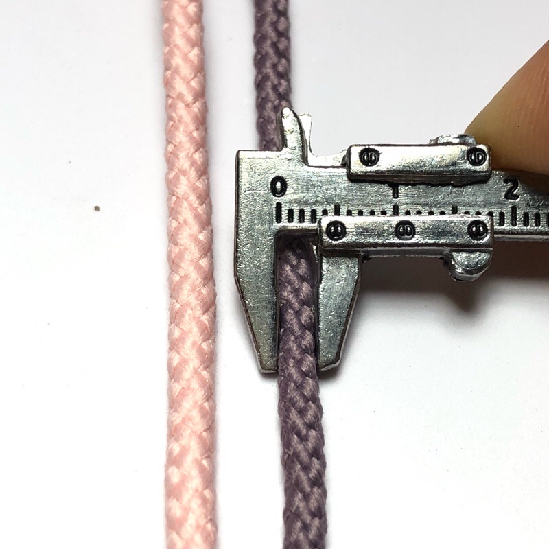 10 mét - Dây Dù 3.5mm tròn có lõi  đẹp chắc chắn dùng làm vòng tay, căng lều, trang trí