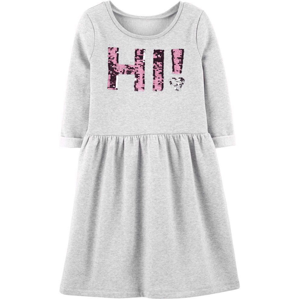 Váy nỉ Carter's màu xám