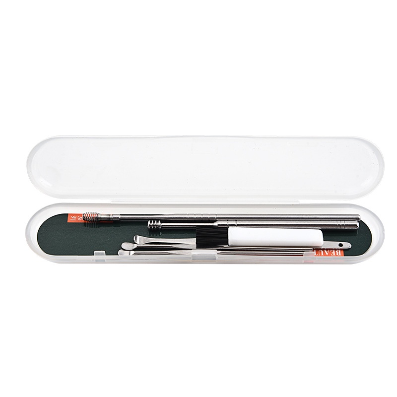 Set 6 Dụng Cụ Lấy Ráy Tai Bằng Thép Không Gỉ Chất Lượng