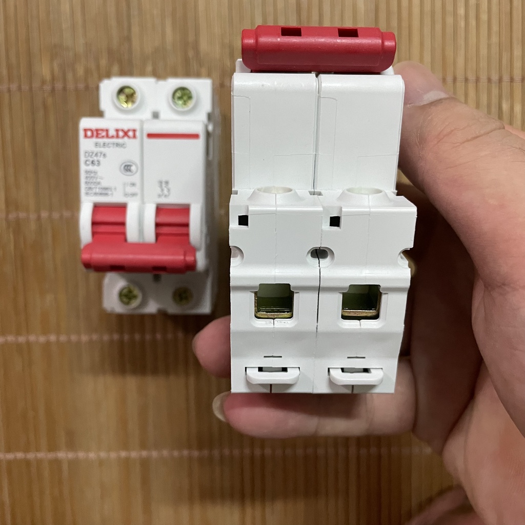 Aptomat Chint-Delixi chính hãng 1p-2p 20A-32A-40A-63A