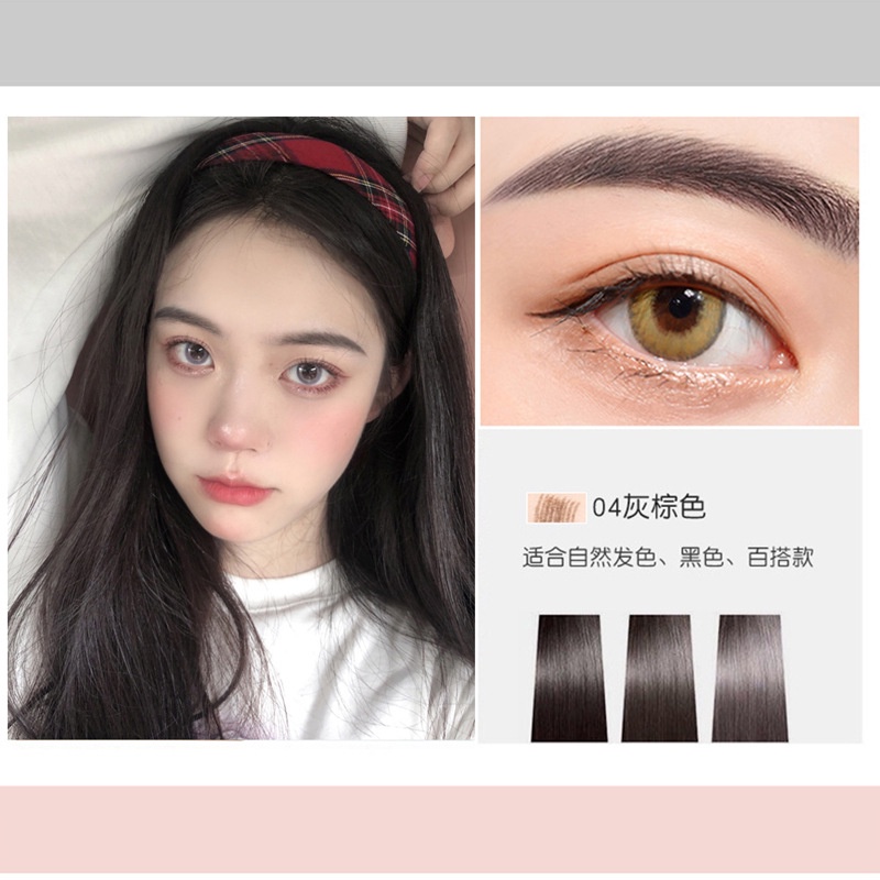 [Hàng mới về] Bút Kẻ Chân Mày Dạng Lỏng Kháng Nước Đầu Bốn Chấu Tiện Lợi | BigBuy360 - bigbuy360.vn