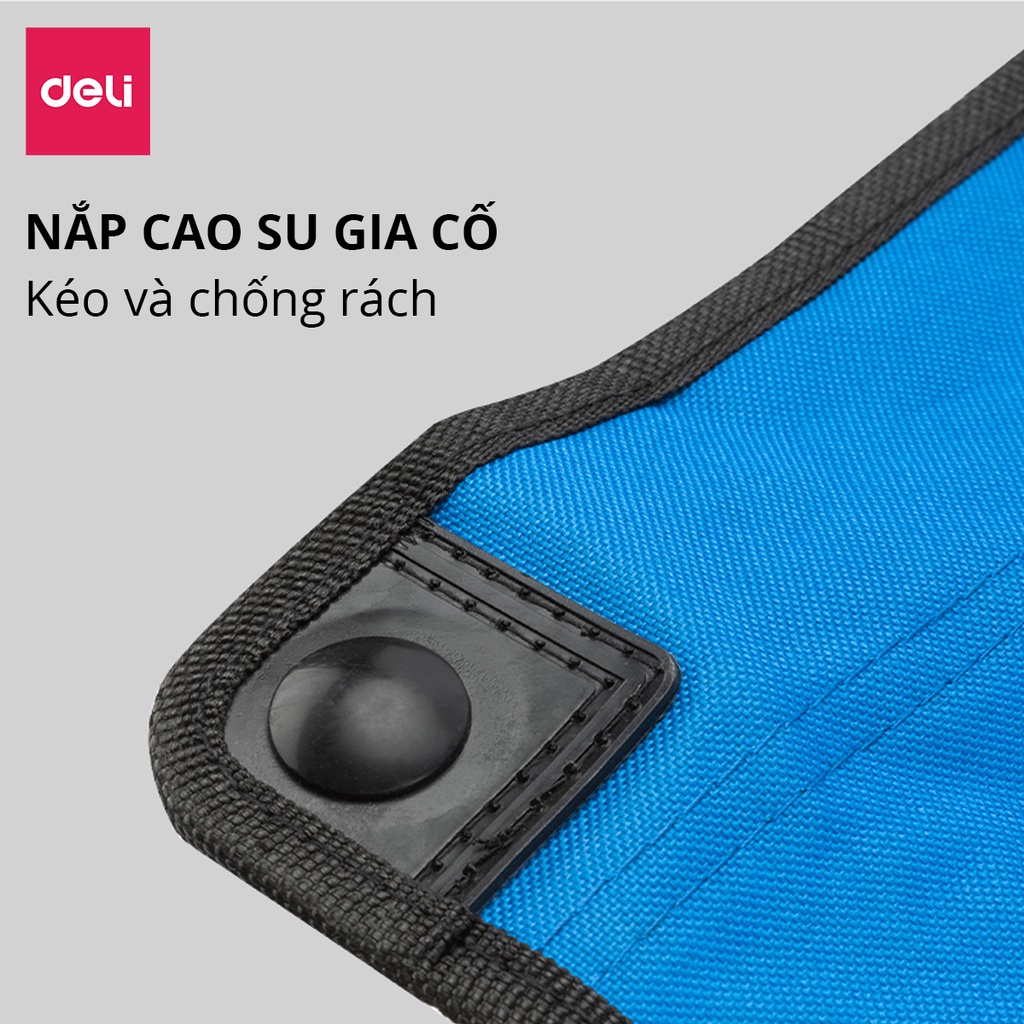 Ghế cắm trại gấp gọn Deli - Ghế ban công Vải dù kèm túi, câu cá, dã ngoại, du lịch đa năng chính hãng Deli 3 màu 2 size