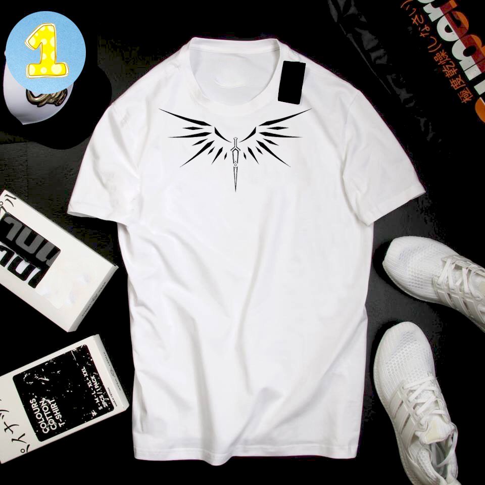 Áo thun nam nữ tay ngắn phong cách lịch lãm dạo phố sành điệu